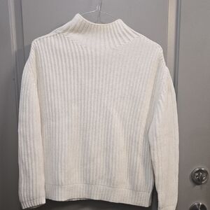 GAP White Cowl Neck Sweater